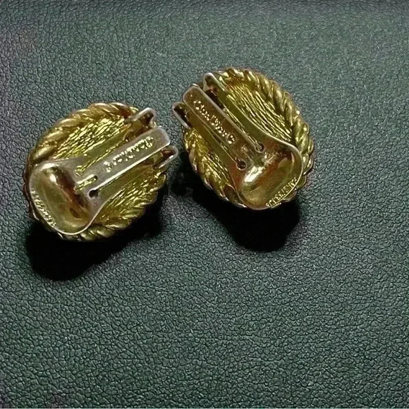 Dior Earrings Faux Pearl - Picture 3 of 5